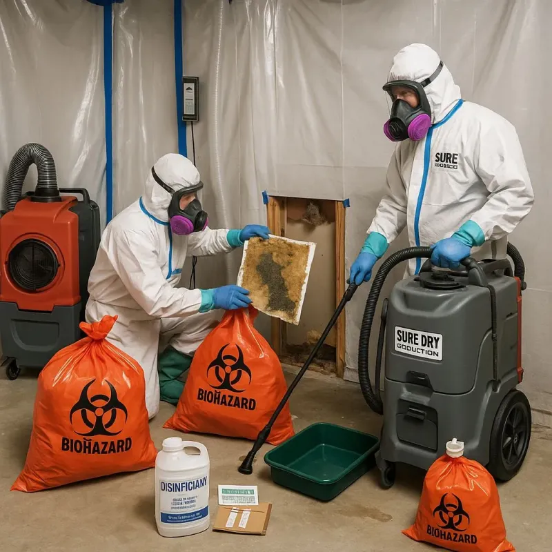 Contaminated Water Handling Protocols process in Franklin, WI